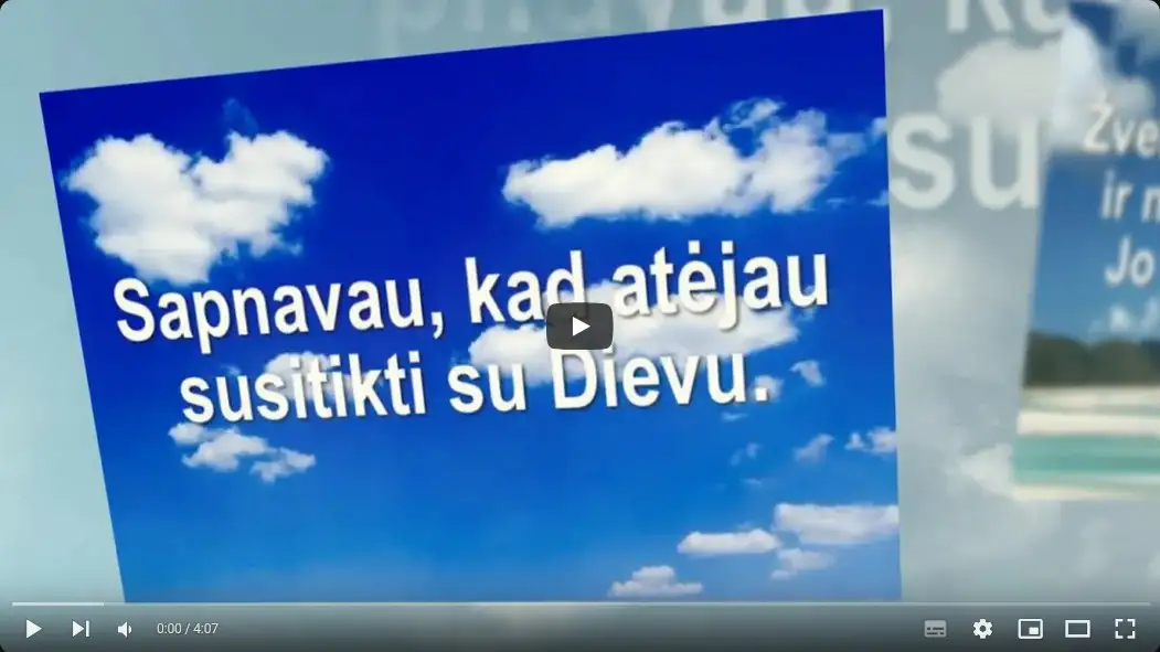 Pokalbis su Dievu